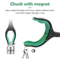 thumbnail image 4 of Grabber Reacher Tool, Foldable Grabber Reaching Tool, Lightweight Trash Picker Upper Tool for Elderly with Anti-Slip Rotating Rubber Gripper,Green, 4 of 11
