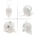 thumbnail image 5 of YOUI-GIFTS Women Round Ball Dazzling Crystal Evening Handbags Rhinestone Tassel Handle Purse Bags Wedding Shoulder Handbags, 5 of 6