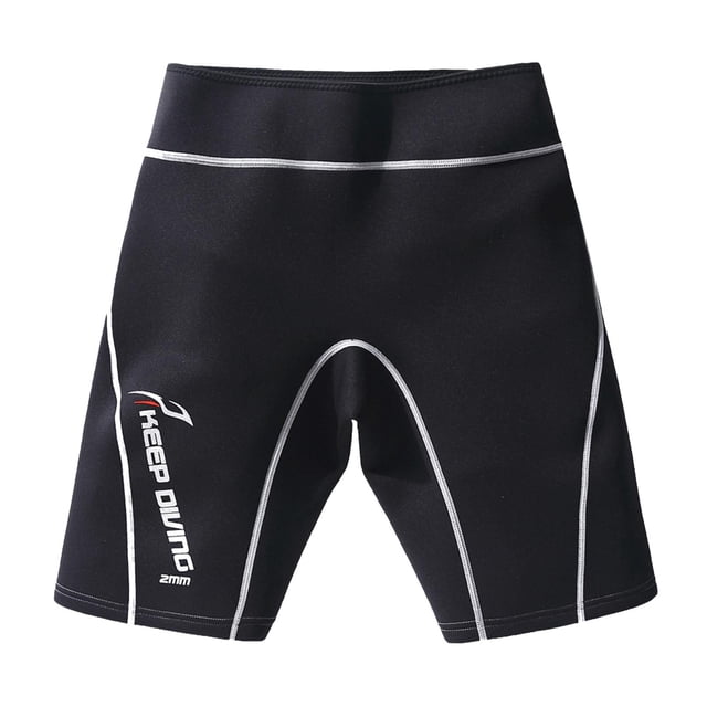 Pantalones cortos de neopreno para mujeres y hombres, pantalones de traje de neopreno, bañadores para deportes acuáticos, lago, piscina, natación, sur Blanco S DYNWAVEMX Shorts de buceo de neopreno