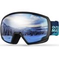 thumbnail image 1 of OutdoorMaster Gafas de esquí para niños, gafas de snowboard - Gafas de nieve para jóvenes - Medianoche, 1 of 1