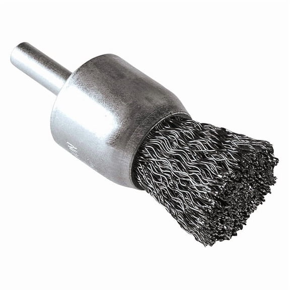 Makita Wire Wheel Brush,Crimped,Shank,4500 rpm B-63030