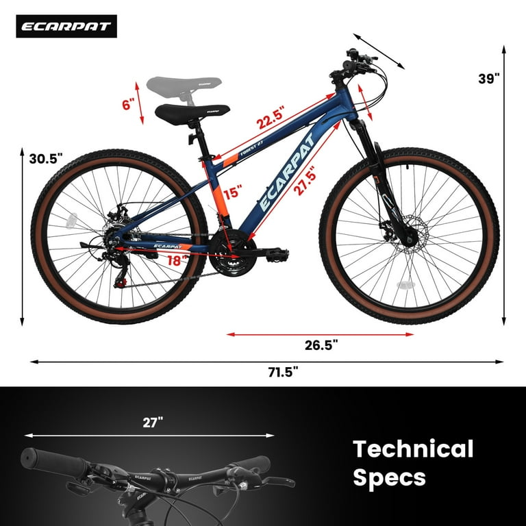 Foxter bodygroom mountain bike black