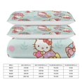 Hello Kitty Easter Eggs Bedding Duvet Cover Full Size 1 Duvet Cover