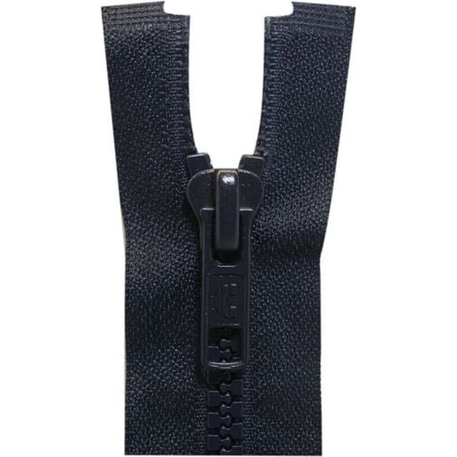 Costumakers One Way Separating Zipper 60 cm (24), Navy, #10 Metal Teeth