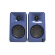 Kanto ORAMU 100W Powered Reference Desktop Computer Speakers with Bluetooth 5.0 and USB-C Input | Bi-Amplified | 100 Hz Automatic Crossover | Reference Quality Sound | Pair | Matte Blue