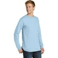thumbnail image 4 of Port & Company ® Beach Wash ® Garment-Dyed Long Sleeve Tee PC099LS, 4 of 6