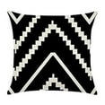 thumbnail image 2 of Dsscvnef Modern Geometric Linen Pillow Decorative Indoor Throw Pillow Cover Boho Home Cushion Cover, 2 of 7