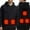1038Black341, variant on VNKIDY Men's Heated Hoodie With LED Light 5 Warming Technology Winter Warm Plush Sweatshirt Outdoor Casual Loose Fit Pullover Male Long Sleeve Solid Color Autumn Streetwear Comfort
