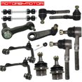 thumbnail image 2 of 12pcs Front Suspension Kit Control Arm Fit Ford Expedition,Ford F-150, Ford F-250, Linclon Blackwood,Lincoln Navigator Upper Control arm Ball joint Tie rod 4WD 4x4, 2 of 8