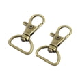 thumbnail image 4 of 10 Pcs Bronze Tone Lobster Clasp Swivel Trigger Clips Key Ring Holder, 4 of 5