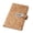 Brown, variant on PU Leather Password Lock Receipt Holder Financial File Folder With Combination Lock For Certificate Deposit Document