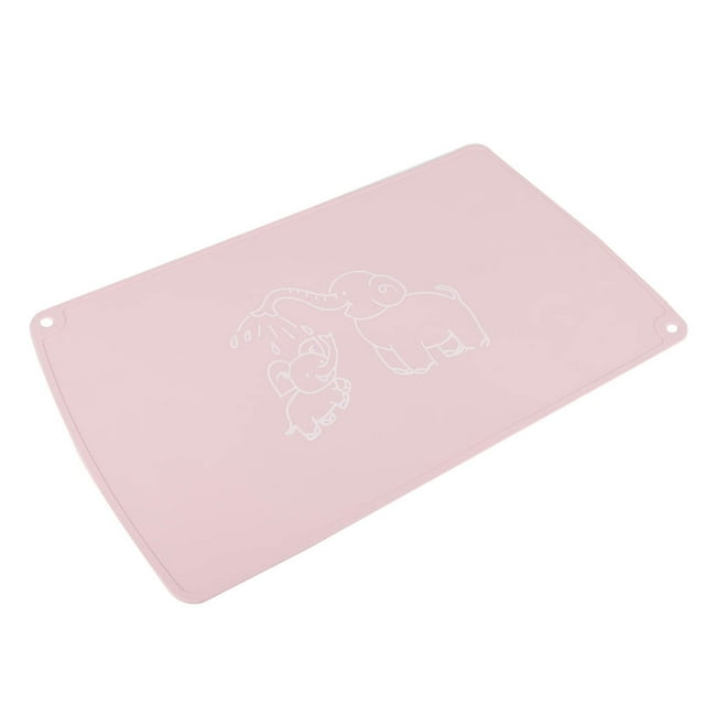 Mantel individual de silicona duradero antideslizante aislante térmico Protector de almohadilla para mesa de comedor protección de ropa para niños ANGGREK Otros