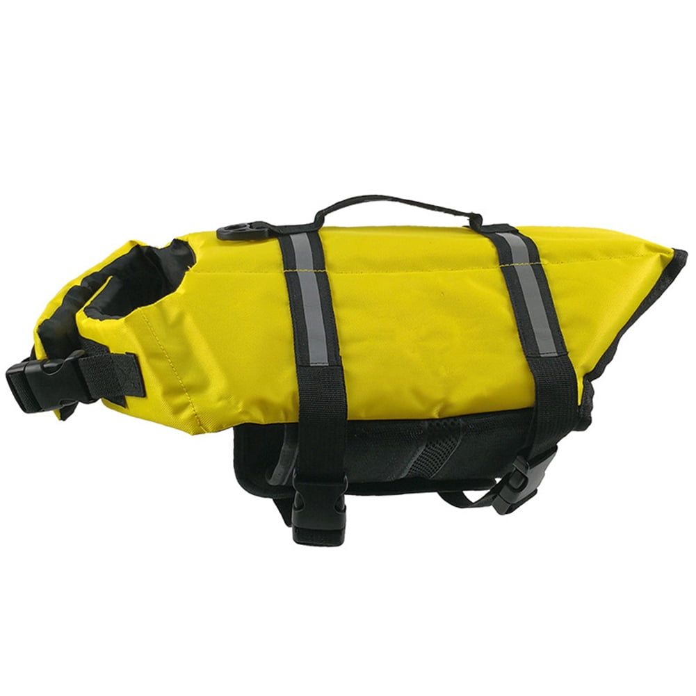 Reflective Pet Life Jackets Adjustable Dog Swimming Reflective Safe Vest Pet Life Preserver New