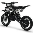 thumbnail image 4 of MotoTec DB-01 50cc 2-Stroke Kids Gas Dirt Bike Black, 4 of 6