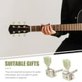 thumbnail image 4 of Raindrops Silver Guitar Tuning Keys for Electric Guitar Made of Durable Steel 6 Pieces, 4 of 6