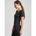 thumbnail image 3 of Kalon Women's 4-Pack Scoop Neck T-Shirt Base Layer, 3 of 6
