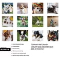 thumbnail image 2 of 2026 Wall Calendar,Chihuahua Wall Calendar, 12" x 24" Open,Family Planner Calendar Organizer with Chihuahua Images, for Dogs Lovers, 2 of 6