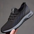 Shoes Flying Woven Breathable Mesh Men‘s Soft Bottom Soft Surface