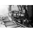thumbnail image 1 of Three Men Standing On Train, Philadelphia, PA-Fine Art Canvas Print (20" x 30"), 1 of 1