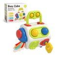 thumbnail image 1 of Montessori Busy Cube Juguete Sensoriales Regalos Creativos para Y Niñas, 1 of 9