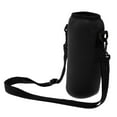 thumbnail image 2 of Funda para bolsa de botella de agua Zulema 1000 ml con correa ajustable para el hombro Negro, 2 of 8