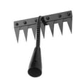thumbnail image 5 of figatia Multipurpose er s Rake Efficient Easy to Use Metal Lawn Loosening Garden Grass Pulling Tool for Gardening Cultivating 7 Tips, 5 of 8