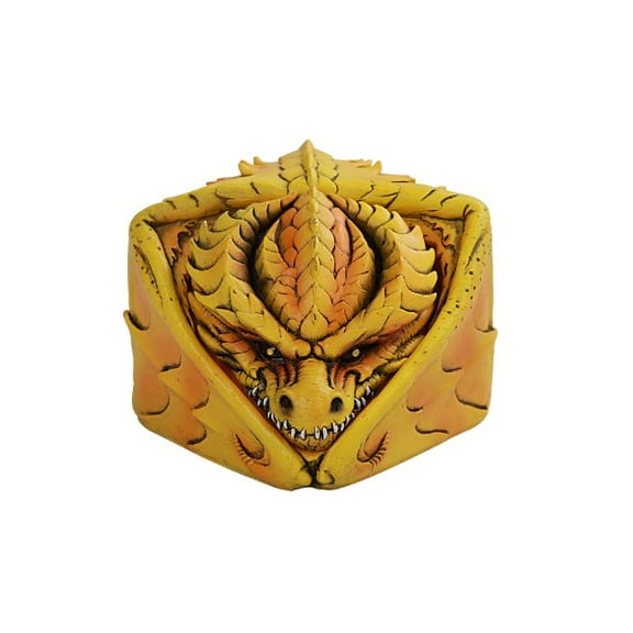 Pacific Giftware PT Yellow Winged Dragon Figurine Stash Decorative Boxes