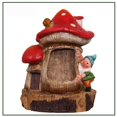 thumbnail image 1 of SINTECHNO Cute Gnome & Snail Water Fountain, 1 of 1