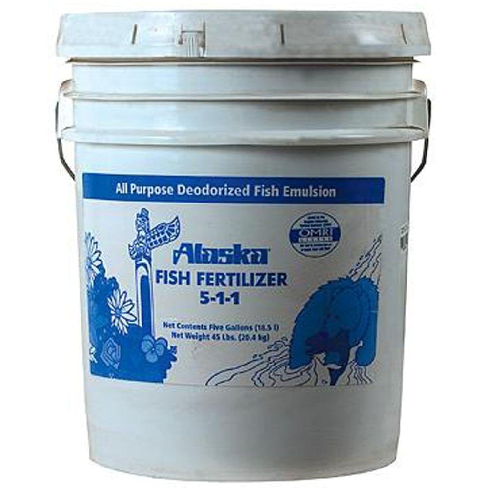 Alaska Fish Emulsion Plant Food, 5-1-1 Fertilizer, 1 gal ...