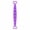 Purple, variant on Silicone Back Scrubber for Shower, Double-Sided Exfoliating Brush with Handle, Deep Cleansing Body Tool for Men/Women