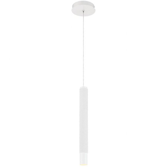 35710-011 Eurofase Lighting Davenport - 16.25 Inch 4.3W 1 LED Pendant-White Finish