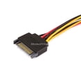 thumbnail image 2 of Monoprice SATA Cable - 1 Feet - SATA 15-pin Male to 4-pin Molex and 4-pin Power Cable, 2 of 4