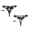 thumbnail image 3 of Fotbe Pink Sleeping Fox Tanga Sin Costuras para Mujer con Estampado – Panties Invisibles, Transpirables y Cómodos para Uso Diario-Medium, 3 of 6