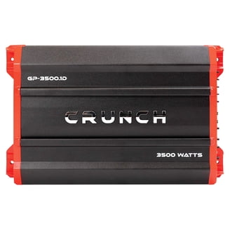 Crunch 1500 Watt 1 Channel Amplifier Car Audio Monoblock Amp +