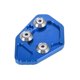thumbnail image 1 of Motocicleta Pie Caballete Lateral Soporte Placa Almohadilla Aluminio Aleación Azul para BMW K1200S/R, 1 of 1