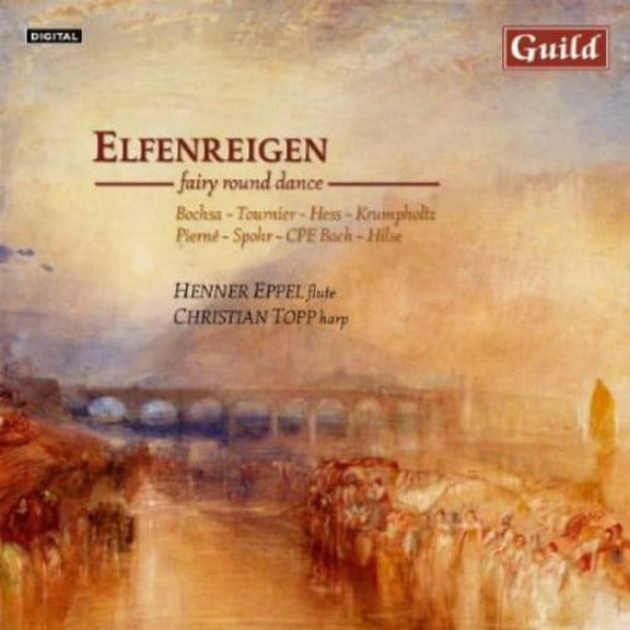 Boscha / Tournier / Hess / Krumpholtz / Pierne - Fairy Round Dance Music for Flute & Harp - Music & Performance - CD