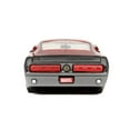 thumbnail image 4 of Jada 32915 1-24 Scale 1967 Ford Mustang Shelby GT-500 with Star-Lord Diecast Figurine Guardians of the Galaxy Marvel Diecast Model Car, Metallic Red & Gray, 4 of 11