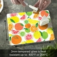 thumbnail image 3 of CounterArt Fruity Summer 3mm Tempered Glass Cutting Board 10" by 8", 3 of 7