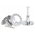 thumbnail image 2 of 10 pcs 30mm round door knobs, crystal strasshandtag (10 dc)-max, 2 of 5