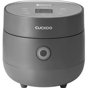 CUCKOO CR-0675F | 6-Cup (Uncooked) Micom Rice Cooker | 13 Menu Options: Quinoa, Oatmeal, Brown Rice & More, Touch-Screen, Nonstick Inner Pot | Gray