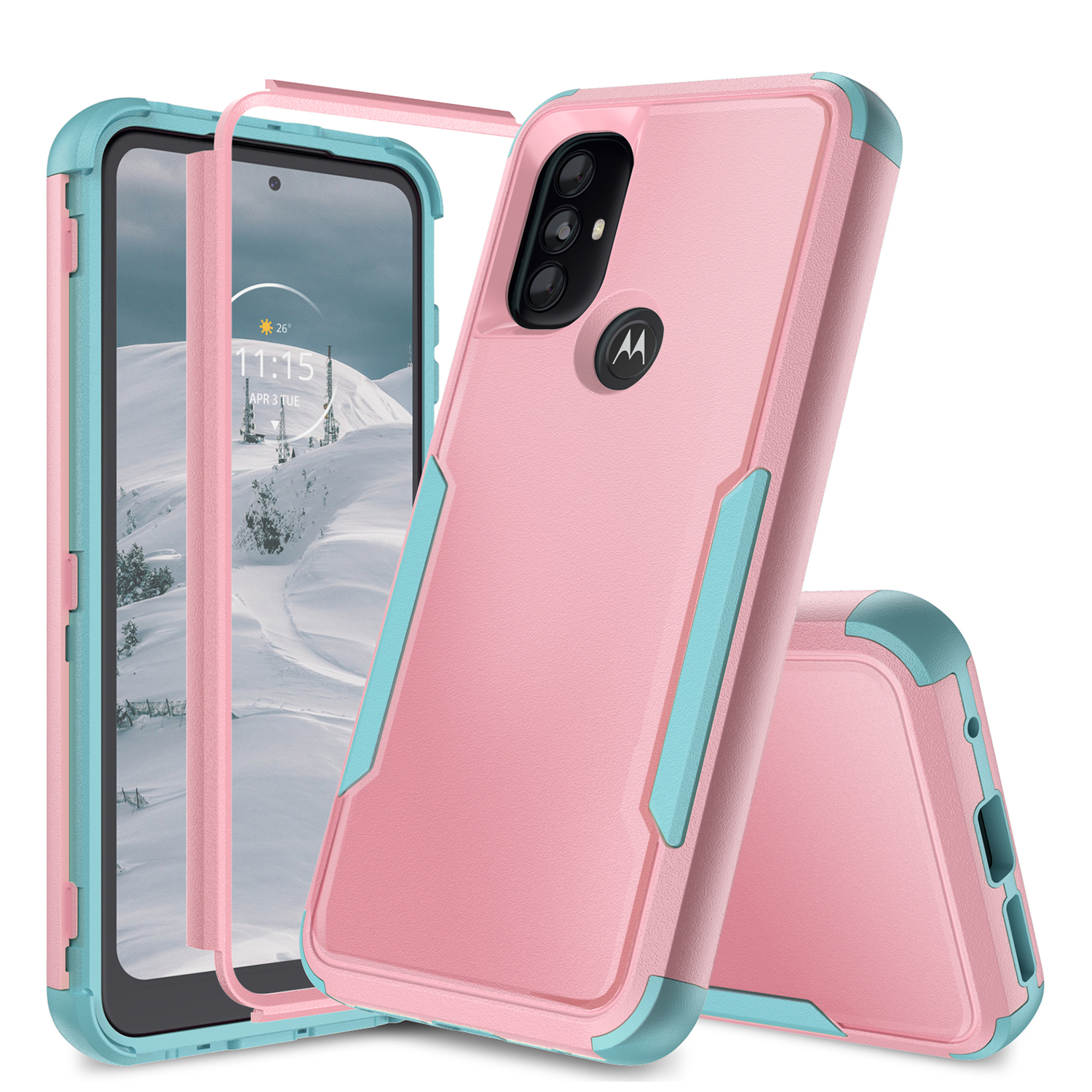 TJS for Motorola Moto G Pure 2021 Case / Moto G Power 2022 Phone Case