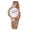 White, variant on Small  Rose Gold Watches for Women, Dainty Women's Wrist Watch with Stainless Steel Mesh Band, 3ATM Waterproof, Vintage Ladies Analog Quartz Watches, Red