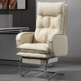 thumbnail image 3 of Mobile Accent Office Chair Designer Folding Luxury Lounge Computer Chair Living Room Silla De Escritorio Office Furnitures My Lux Decor Round, 3 of 14