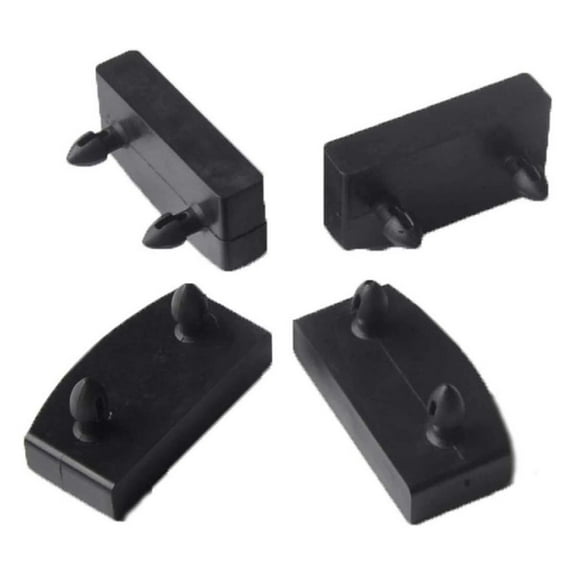 20Pcs Bed Slat Holders 53mm x 9mm - Plastic Replacement End Caps for Wooden Bed Slats, Metal/Wooden Bed Frames, Bunk Beds - Bed Base Repair & Securing Kit End Caps(WxH 54x9mm)