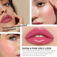 thumbnail image 6 of BEUKING Magic Glassy Lips & Blush for Cheek and Lips, Shining Chameleon Multi Blam, Cheek Lip Liquid Blush Dual-use Llip Stain, Moisturizing Lip Mask, Long-lasting Color Change Lip Tint, 0.2Oz, 6 of 9