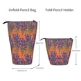 thumbnail image 2 of Picia Lavender Flowers Print Telescopic Pencil Case, Telescopic Pen Holder Telescopic Pencil Pouch Bag Stationery Pencil Case Box Storage Organizer Makeup Bag, 2 of 6