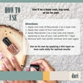 thumbnail image 3 of Duri Rejuvacote 2 Nail Growth Treatment, Hydrating and Strengthening Formula for Peeling Brittle Nails, Multi-Use Base and Top Coat, 0.45 oz, 3 of 6