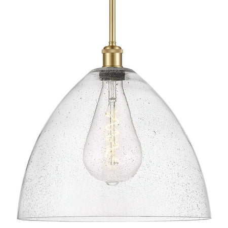 

Innovations Lighting 516-1S-17-16 Bristol Pendant Bristol Glass 16 Wide Pendant - Satin