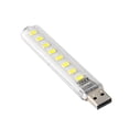 thumbnail image 3 of sweethay Luces nocturnas 8 LED 200LM 3000K/7000K Interfaz USB Adaptador de carga para el hogar Lámpara de noche Herramienta de iluminación Luz blanca Type1 NO1, 3 of 6