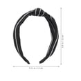 thumbnail image 2 of OHOIOLLA 3Ud Diademas De Tela Con De Rayas Y Nudo Cruzado Accesorios Femeninos Prácticos, 2 of 6